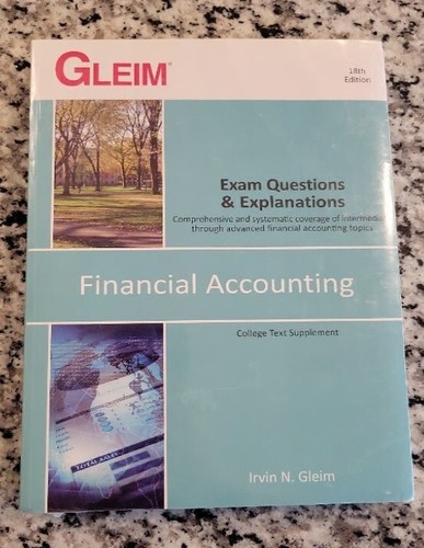 Gleim financial accounting - gleim,