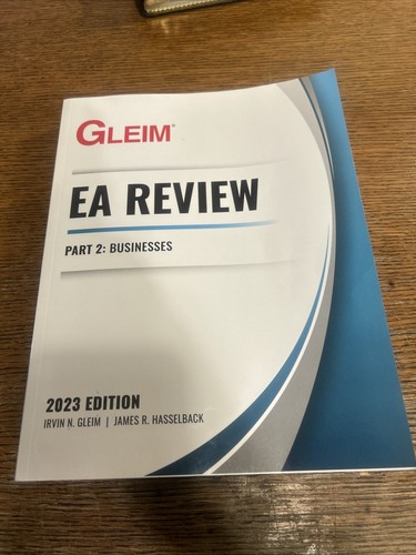 Gleim review 2023 - gleim, ea